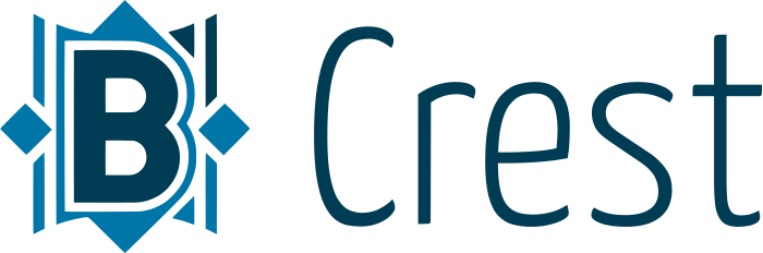 Crest logo design