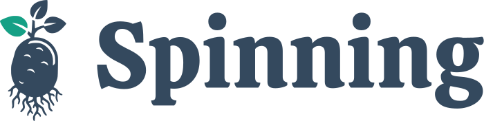Spinning logo design