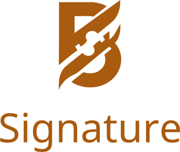 Signature logo design