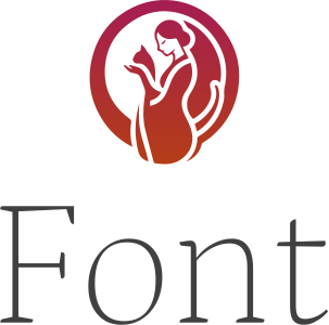 Font logo design