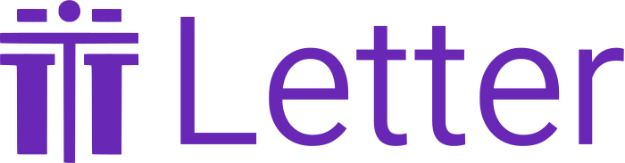 Letter logo design