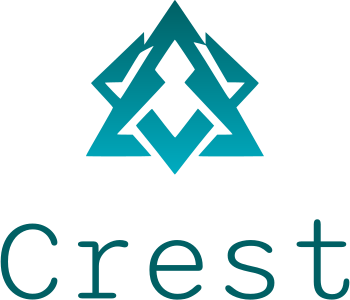 Crest logo design