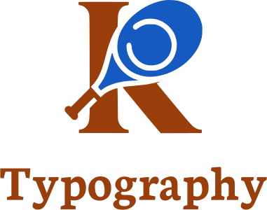 Typography logo design