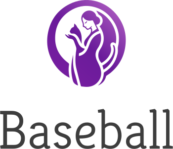Baseball logo design