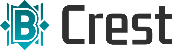 Crest logo design