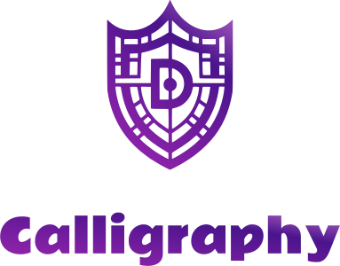Calligraphy logo design