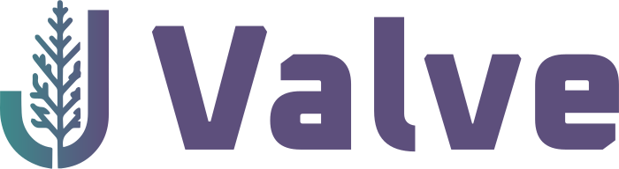 Valve logo design