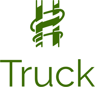 Truck logo design