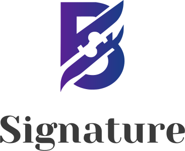 Signature logo design