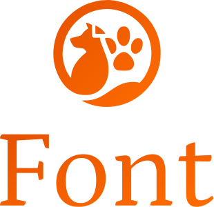 Font logo design