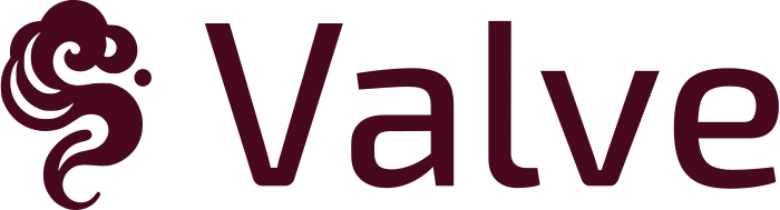 Valve logo design