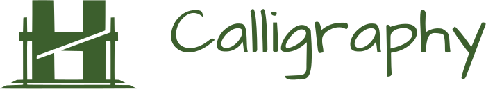 Calligraphy logo design