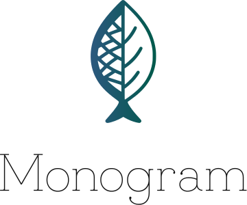 Monogram logo design