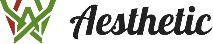 Aesthetic logo design