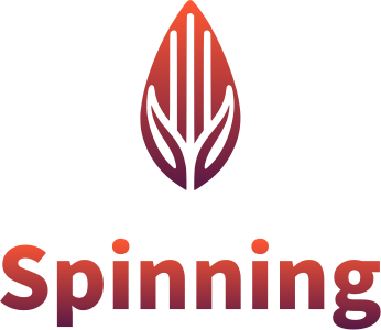 Spinning logo design