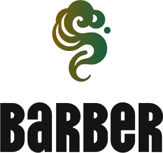 Barber logo design