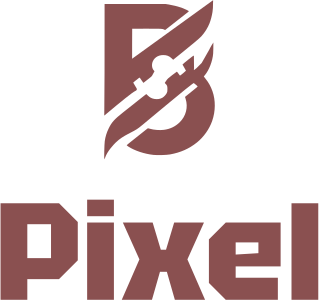 Pixel logo design