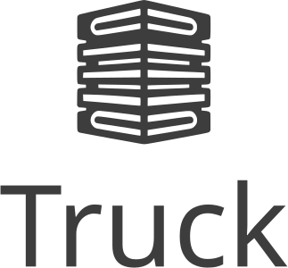 Truck logo design