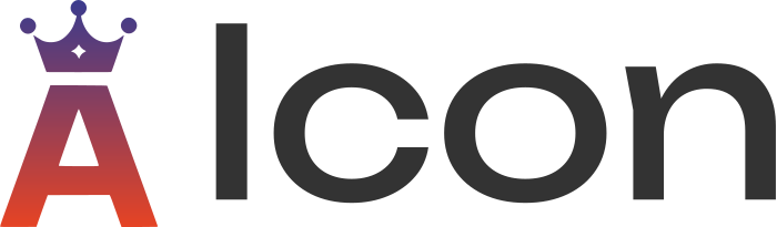Icon logo design