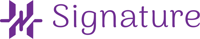 Signature logo design