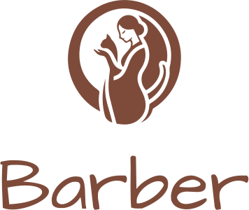 Barber logo design