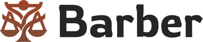 Barber logo design