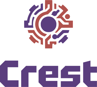 Crest logo design
