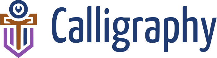 Calligraphy logo design