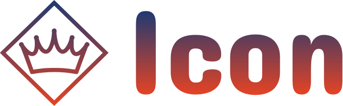 Icon logo design