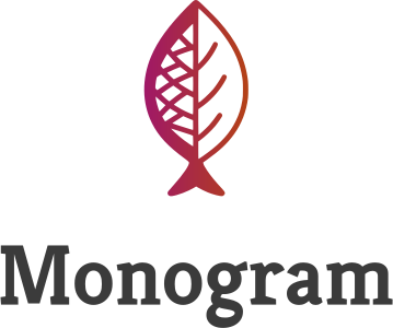 Monogram logo design