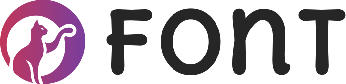 Font logo design