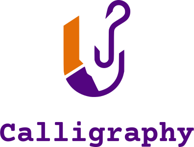 Calligraphy logo design