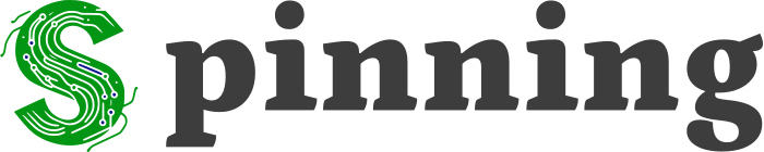 Spinning logo design
