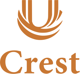 Crest logo design