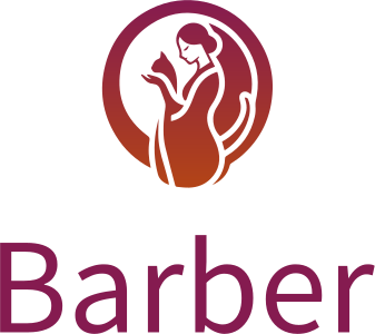 Barber logo design