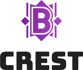 Crest logo design