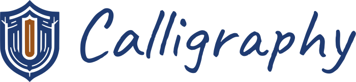 Calligraphy logo design