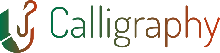 Calligraphy logo design