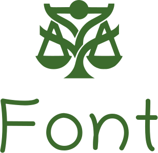 Font logo design