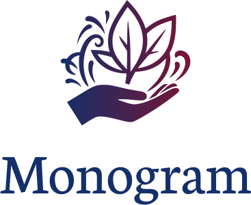 Monogram logo design
