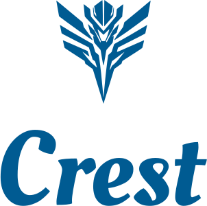 Crest logo design