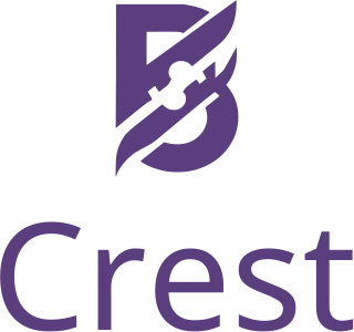 Crest logo design