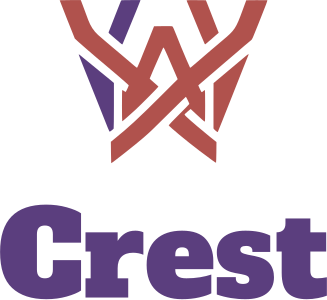Crest logo design