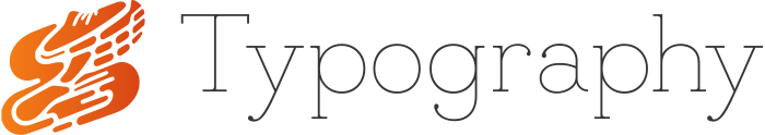 Typography logo design