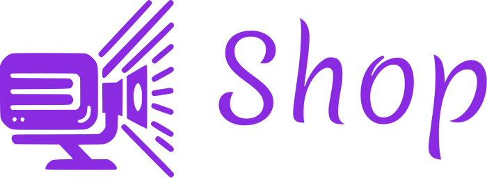 Shop logo design