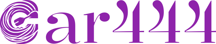 Car444 logo design