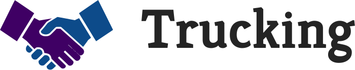 Trucking logo design