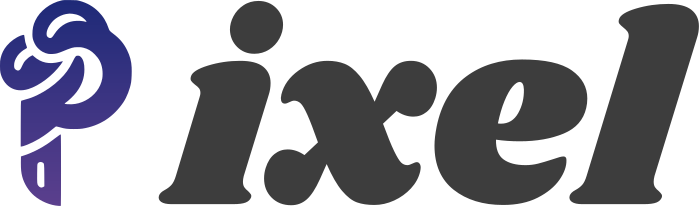Pixel logo design