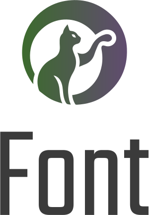 Font logo design