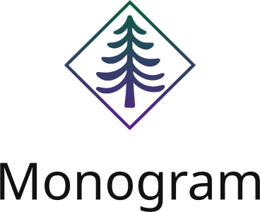 Monogram logo design